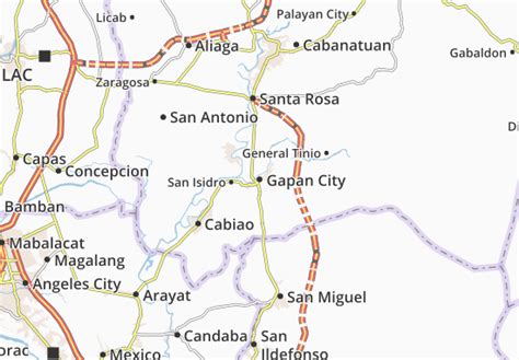 gapan city map